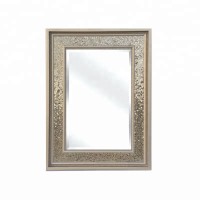 Glass Mosaic  Shiny Rectangular Frame Mirror