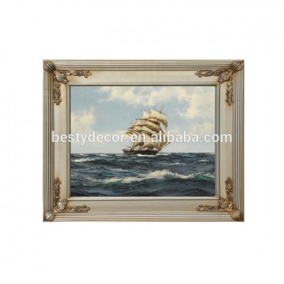 picture frame wood mirror decorative